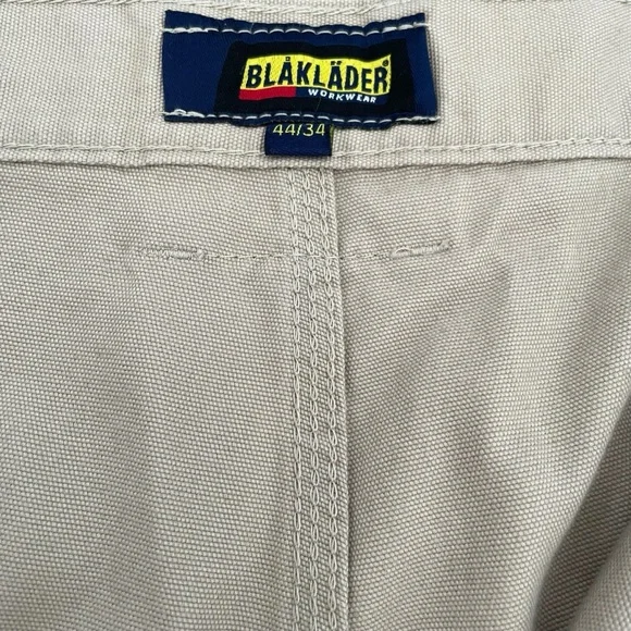 Blaklader Pants Men’s 44X34 Workwear Tool Pockets Reinforced Knee Hammer Loop - Picture 6 of 10